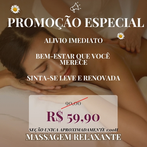 Massagem Relaxante Promo